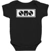 dj turntables club Baby Bodysuit