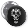 loco coco skul Pin-back button