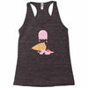 ice cream ghost Racerback Tank
