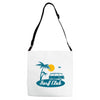 surf club Adjustable Strap Totes