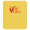 don't stop believin funny christmas Mousepad