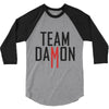 team damon salvatore 3/4 Sleeve Shirt