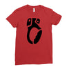 clambing Ladies Fitted T-Shirt