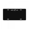 nerd 4 life   techie smart intelligent math calculus quantum formula t License Plate
