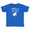 Daddy Bear - Baby Bear Custom Name Toddler T-shirt