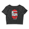 once you put my meat in your mouth Crop Top