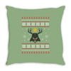darth vader christmas ugly Throw Pillow