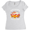 calcifer's bacon and eggs Women's Triblend Scoop T-shirt