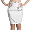 Spiral Pencil Skirts