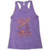 the floor is lava Racerback Tank