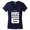big hero logo Women's V-Neck T-Shirt