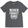 Never Forget Chaz V-Neck Tee