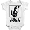 party pooper Baby Onesie