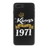 kings are born in 1971 iPhone 7 Plus Case