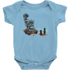 the planet of the kong Baby Onesie