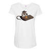 indiana mouse Maternity Scoop Neck T-shirt
