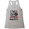 I Still Live With My Parents Racerback Tank