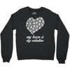 my boxer is my valentine Crewneck Sweatshirt