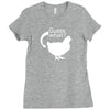 chiken butt Ladies Fitted T-Shirt