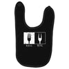 metal fork Baby Bibs