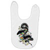 many colors  snake Baby Bibs