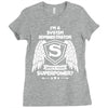 I'm A System Administrator What's Your Superpower ? Ladies Fitted T-Shirt