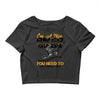 I'm A Nice Biker Grandpa So If I'm An Asshole To You You Need To Ask Y Crop Top