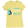 Women's March New York Ladies Fitted T-Shirt