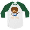 hello tree 3/4 Sleeve Shirt