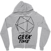 geek time Zipper Hoodie