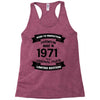 Premium Vintage 1971 Racerback Tank