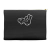 rude hands, ideal gift or birthday present. Accessory Pouches