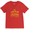 scary teacher costume V-Neck Tee