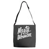 nasty woman (2) Adjustable Strap Totes