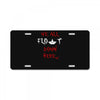 stephen we all float down here movie scene baloon License Plate