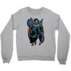 polygonal owl Crewneck Sweatshirt