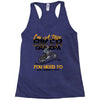 I'm A Nice Biker Grandpa So If I'm An Asshole To You You Need To Ask Y Racerback Tank