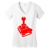 joystick game Women's V-Neck T-Shirt