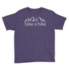 outdoors hiking and camping Youth Tee