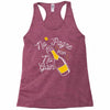 no 'pagne no gain Racerback Tank