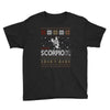 santa scorpio christmas ugly t shirts Youth Tee