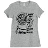 pizza my mind Ladies Fitted T-Shirt