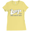 the loop where Chicago rocks 97.9 fm 98 fm radio station Ladies Fitted T-Shirt