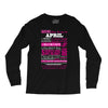 quens are born in april Long Sleeve Shirts