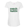 Snack Queen Maternity Scoop Neck T-shirt