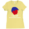 trump for president 2016 election republican political Ladies Fitted T-Shirt