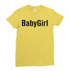 babygirl Ladies Fitted T-Shirt