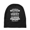 Super Cool Grammy Of A Freaking Awesome Grandson Baby Beanies