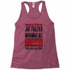 thrilla in manilla Racerback Tank