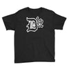 new d12 rap hip hop music classic logo Youth Tee